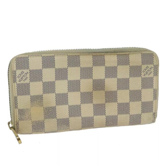 LOUIS VUITTON Damier Azur Zippy Wallet Long Wallet - Picture 1 of 15